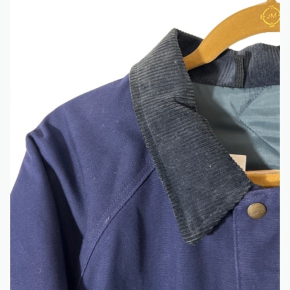 Walls Coat Navy Work utility Vintage Blue Insulated Waist Length Coat Si… - Picture 3 of 12